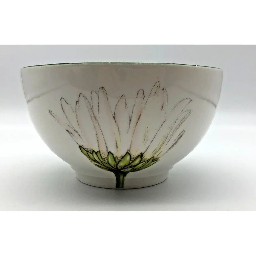 Villeroy & Boch Flora White Daisy Rice Bowl Germany 5.5